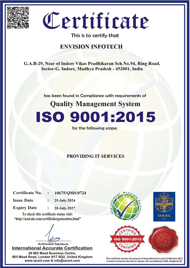 ISO CERTIFICATE Image